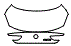 Trunk Lid Kit pattern for the 2015 BMW 640