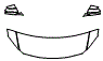 Hood, Fender and Mirror Kit pattern for the 2016 BMW 428