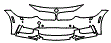 Bumper Kit pattern for the 2016 BMW 428