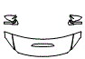 Hood, Fender and Mirror Kit pattern for the 2018 BMW M3 CS