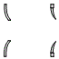 Wheel Opening Kit pattern for the 2016 BMW 428