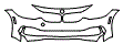 Bumper Kit pattern for the 2016 BMW 428