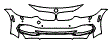 Bumper Kit pattern for the 2019 BMW 4 Series