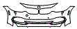 Bumper Kit pattern for the 2019 BMW 4 Series
