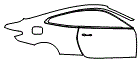 Door and Rear Fender Kit pattern for the 2027 BMW 4 Series