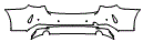 Rear Bumper Kit pattern for the 2027 BMW 4 Series