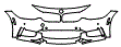 Bumper Kit pattern for the 2016 BMW 428