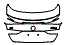 Trunk Lid Kit pattern for the 2026 BMW i4