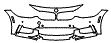 Bumper Kit pattern for the 2016 BMW 428