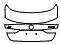 Trunk Lid Kit pattern for the 2026 BMW i4