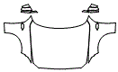 Full Hood, Fender and Mirror Kit pattern for the 2018 BMW M2