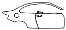Door and Rear Fender Kit pattern for the 2018 BMW M2
