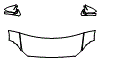 Hood, Fender and Mirror Kit pattern for the 2019 BMW 2 Series