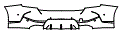 Rear Bumper Kit pattern for the 2027 BMW 2 Series