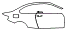 Door and Rear Fender Kit pattern for the 2016 BMW 228