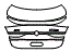 Trunk Lid Kit pattern for the 2020 BMW 2 Series