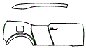 Door and Rear Fender Kit pattern for the 2021 BMW i3