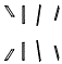 B-Pillar and C-Pillar Kit pattern for the 2021 BMW i3