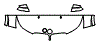 Hood, Fender and Mirror Kit pattern for the 2021 BMW i3