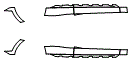 Rocker Panel Kit pattern for the 2021 BMW X4