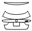 Trunk Lid Kit pattern for the 2015 BMW X4