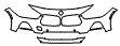 Bumper Kit pattern for the 2019 BMW X2