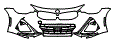 Bumper Kit pattern for the 2027 BMW 2 Series