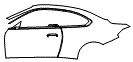 Door and Rear Fender Kit pattern for the 2027 BMW 2 Series