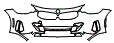 Bumper Kit pattern for the 2022 BMW 2 Series