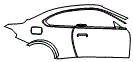 Door and Rear Fender Kit pattern for the 2027 BMW 2 Series