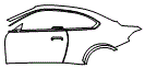 Door and Rear Fender Kit pattern for the 2027 BMW 2 Series