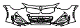 Bumper Kit pattern for the 2027 BMW 2 Series