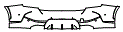 Rear Bumper Kit pattern for the 2027 BMW 2 Series