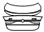 Trunk Lid Kit pattern for the 2020 BMW 2 Series