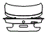 Trunk Lid Kit pattern for the 2018 BMW M3 CS