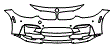 Bumper Kit pattern for the 2018 BMW M3 CS