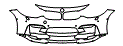Bumper Kit pattern for the 2019 BMW M4 CS