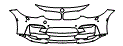 Bumper Kit pattern for the 2019 BMW M4 CS