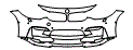 Bumper Kit pattern for the 2019 BMW M4 CS