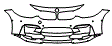 Bumper Kit pattern for the 2019 BMW M4 CS