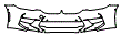Bumper Kit pattern for the 2020 BMW 5 Series