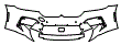 Bumper Kit pattern for the 2022 BMW 5 Series