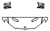 Hood, Fender and Mirror Kit pattern for the 2022 BMW 5 Series