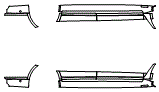 Rocker Panel Kit pattern for the 2021 BMW X7