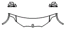 Hood, Fender and Mirror Kit pattern for the 2027 BMW X7