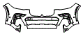 Bumper Kit pattern for the 2021 BMW X7