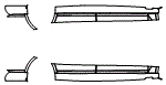 Rocker Panel Kit pattern for the 2021 BMW X7