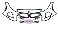 Bumper Kit pattern for the 2021 BMW Z4