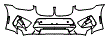 Bumper Kit pattern for the 2021 BMW X4