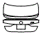 Trunk Lid Kit pattern for the 2027 BMW 4 Series
